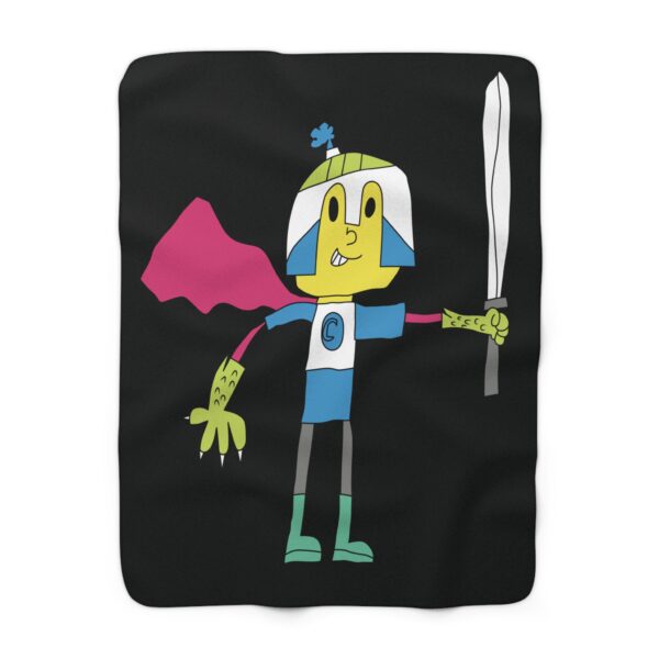 Moon Knight Sherpa Fleece Blanket