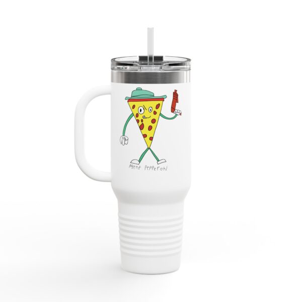 Agent Pepperoni Insulated Travel Mug