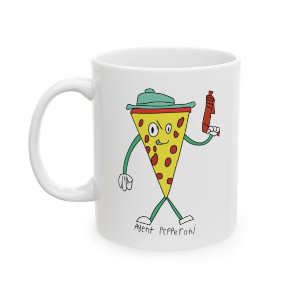 Agent Pepperoni Ceramic Mug