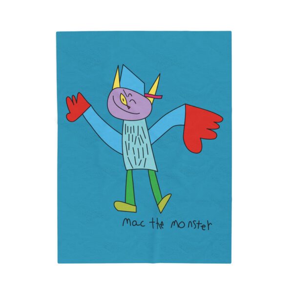 Mac the Monster Plush Blanket