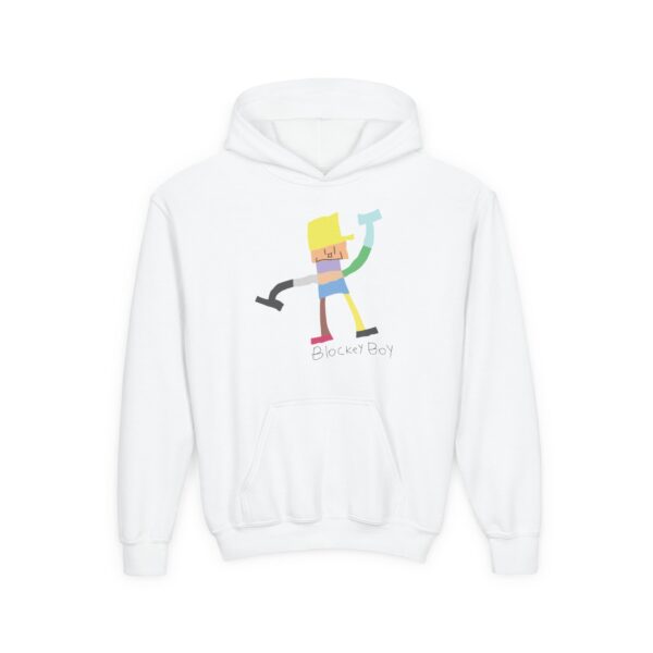 Blockey Boy Cozy Youth Hoodie